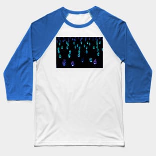 Glowing glass tulips at night Baseball T-Shirt